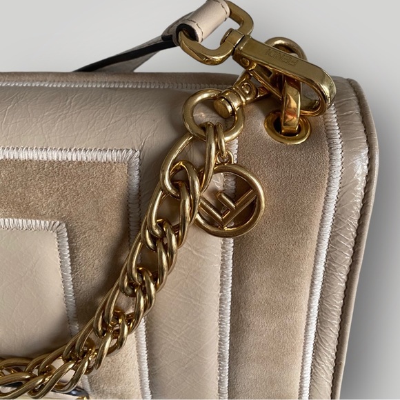 Fendi Amido Nude Kan U Crossbody Bag - Picture 8 of 17